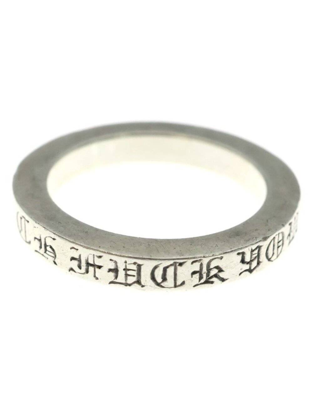 Chrome Hearts Spacer Fckyou Ring Silver